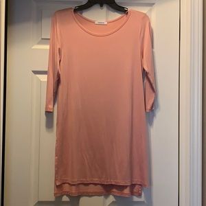 Cherish pink tunic top adult small